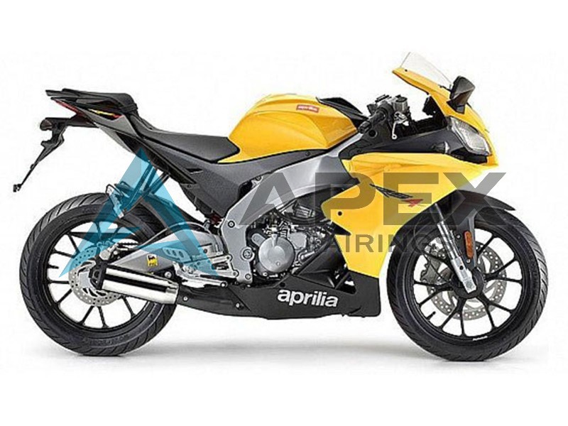 Yellow - Aprilia RS4 50 / RS50 (2011-2017) ABS Fairings — Style FE44 | Apex Fairings