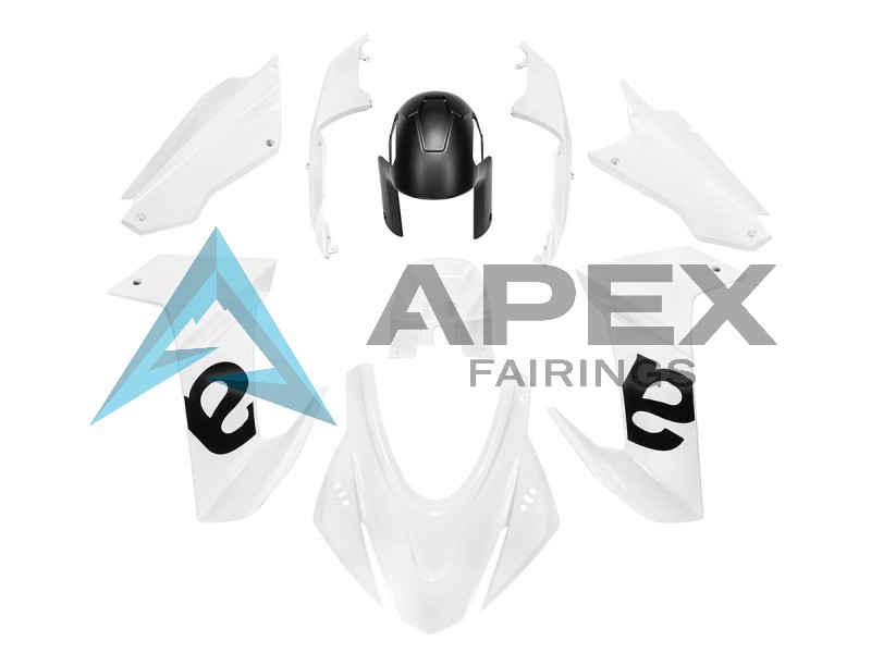 White - Aprilia RS660 (2020-2024) ABS Fairings — Style FE10 | Apex Fairings
