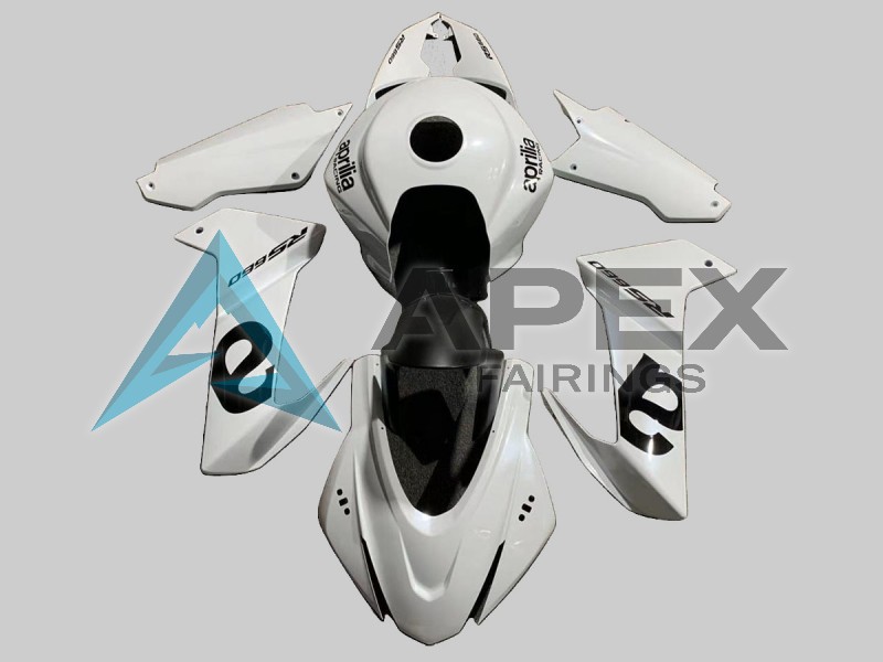 White - Aprilia RS660 (2020-2024) ABS Fairings — Style FE11 | Apex Fairings