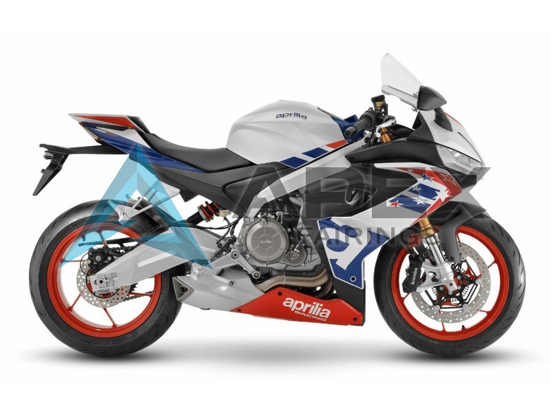 White Red Blue - Aprilia RS660 (2020-2024) ABS Fairings | Apex Fairings