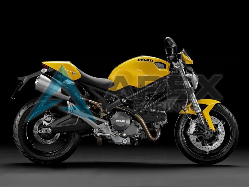 Yellow - Ducati Monster 796 (2010-2014) ABS Fairings | Apex Fairings