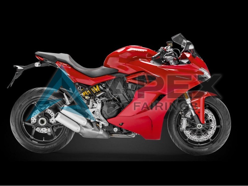 Red - Ducati Supersport 939 / 939S (2017-2020) ABS Fairings | Apex Fairings