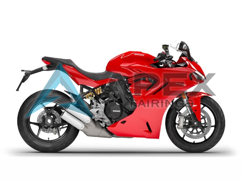 Red - Ducati Supersport 950 / 950S (2021-2024) ABS Fairings | Apex Fairings