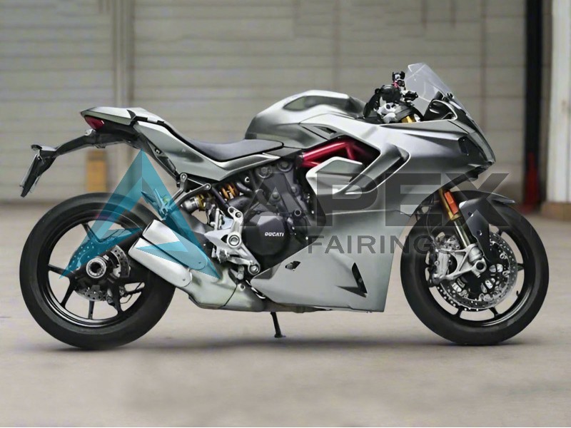 Silver - Ducati Supersport 950 / 950S (2021-2024) ABS Fairings | Apex Fairings