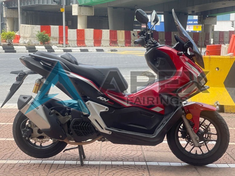 Red White Black - Honda ADV150 (2018-2021) ABS Fairings | Apex Fairings