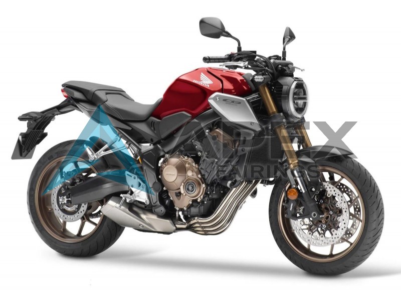 Red - Honda CB650R (2019-2023) ABS Fairings | Apex Fairings