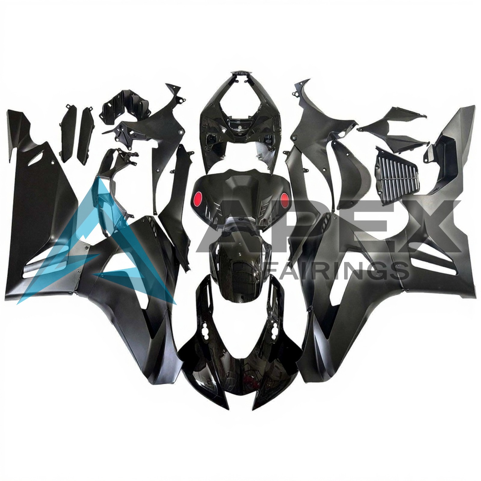 Black - Honda CBR1000RR / CBR1000RR-R Fireblade (2017-2026) ABS Fairings | Apex Fairings