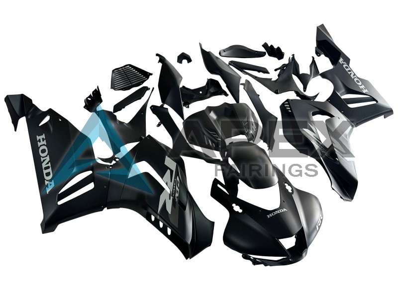 Matte Black Matte Grey - Honda CBR1000RR-R SP Fireblade SC82 (2020-2023) ABS Fairings | Apex Fairings — view 3