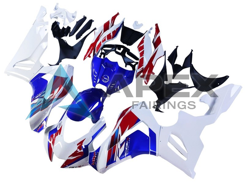 White Red Blue - Honda CBR1000RR-R SP Fireblade SC82 (2020-2023) ABS Fairings | Apex Fairings — view 2