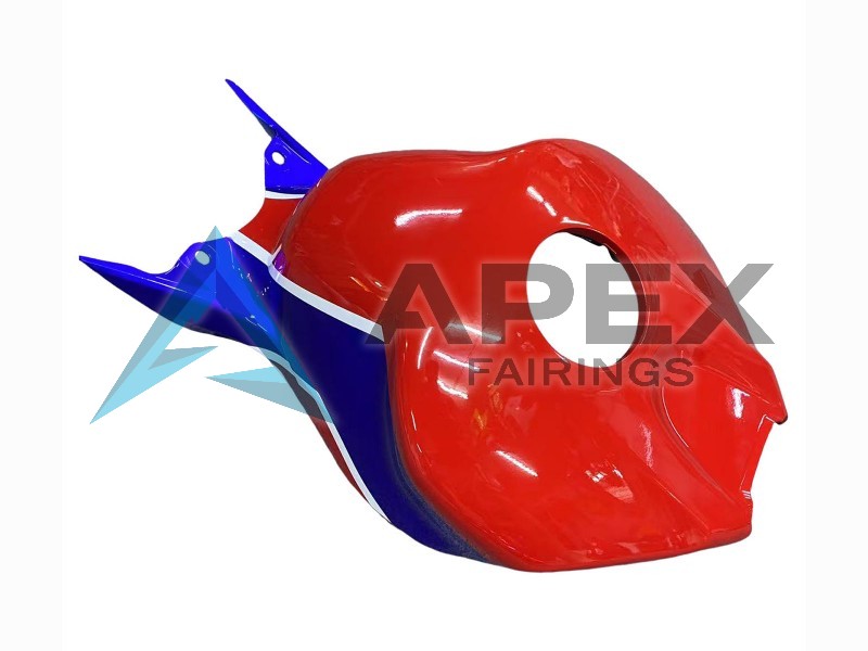 Red Blue Green Black Shark - Honda CBR1000RR Fireblade SC57 (2004-2005) ABS Fairings | Apex Fairings — view 4