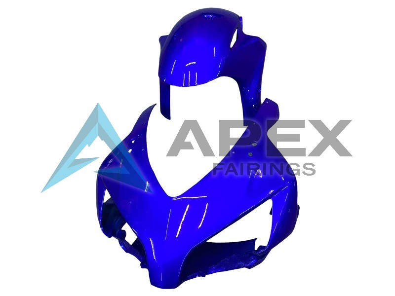 Silver Blue Glossy Black - Honda CBR1000RR Fireblade SC57 (2004-2005) ABS Fairings | Apex Fairings — view 4