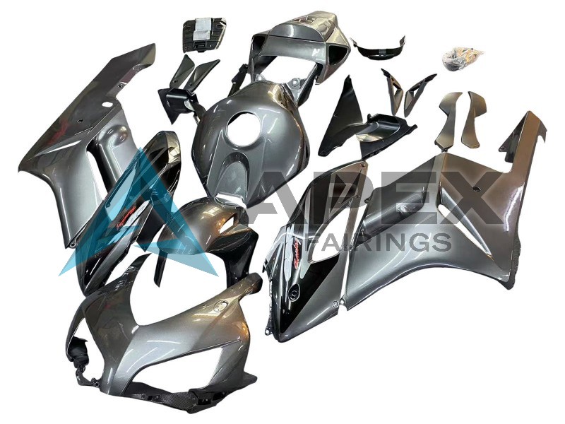 Silver Dark Blue - Honda CBR1000RR Fireblade SC57 (2004-2005) ABS Fairings | Apex Fairings — view 3