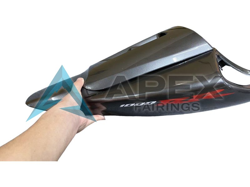 Silver Dark Blue - Honda CBR1000RR Fireblade SC57 (2004-2005) ABS Fairings | Apex Fairings — view 4