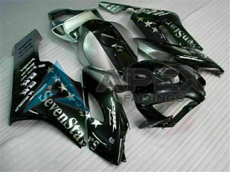 Silver Glossy Black Repsol - Honda CBR1000RR Fireblade SC57 (2004-2005) ABS Fairings | Apex Fairings — view 2