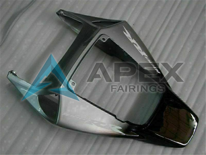 Silver Glossy Black Repsol - Honda CBR1000RR Fireblade SC57 (2004-2005) ABS Fairings | Apex Fairings — view 4