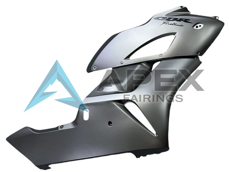 Silver Grey Matte Black Repsol - Honda CBR1000RR Fireblade SC57 (2004-2005) ABS Fairings | Apex Fairings — view 4
