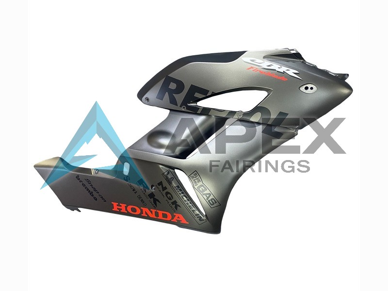 Silver Red - Honda CBR1000RR Fireblade SC57 (2004-2005) ABS Fairings | Apex Fairings — view 4