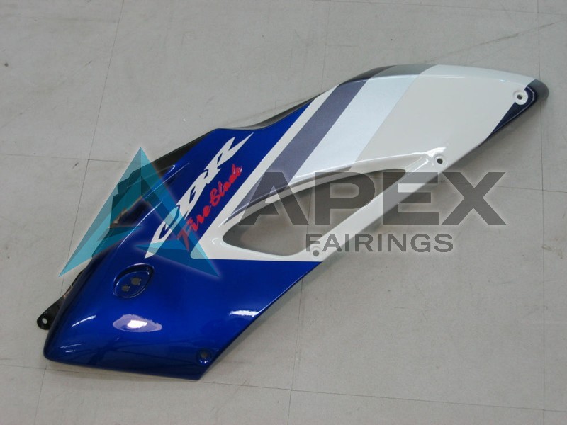 White Blue Black Repsol - Honda CBR1000RR Fireblade SC57 (2004-2005) ABS Fairings | Apex Fairings — view 3