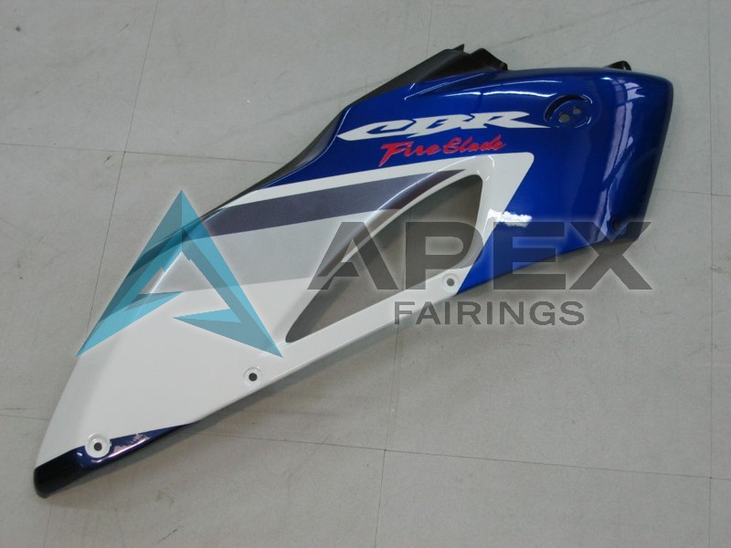 White Blue Black Repsol - Honda CBR1000RR Fireblade SC57 (2004-2005) ABS Fairings | Apex Fairings — view 4