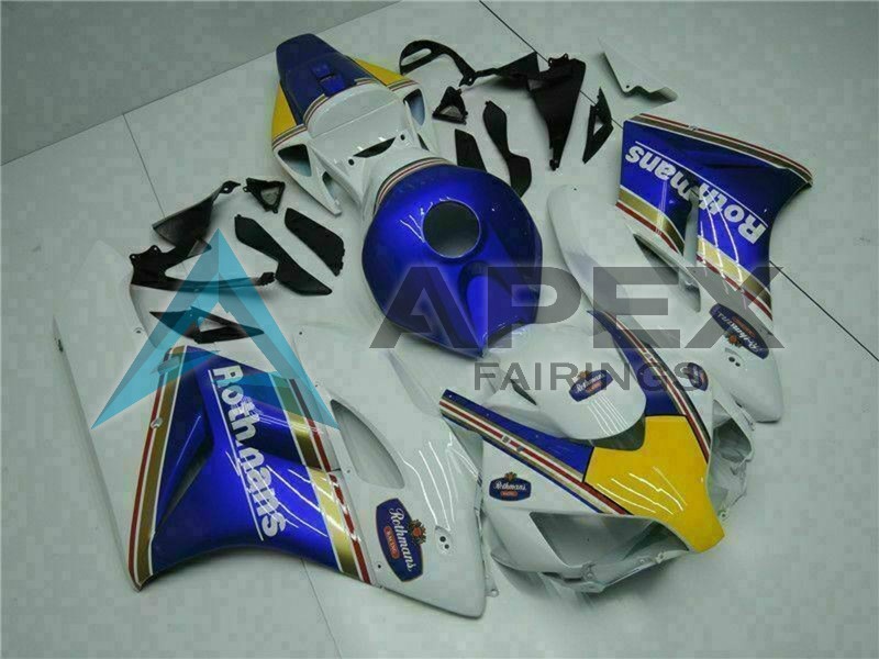 White Blue Snow Nastro Azzurro 46 - Honda CBR1000RR Fireblade SC57 (2004-2005) ABS Fairings | Apex Fairings — view 3