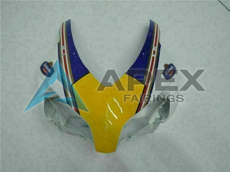 White Blue Snow Nastro Azzurro 46 - Honda CBR1000RR Fireblade SC57 (2004-2005) ABS Fairings | Apex Fairings — view 4