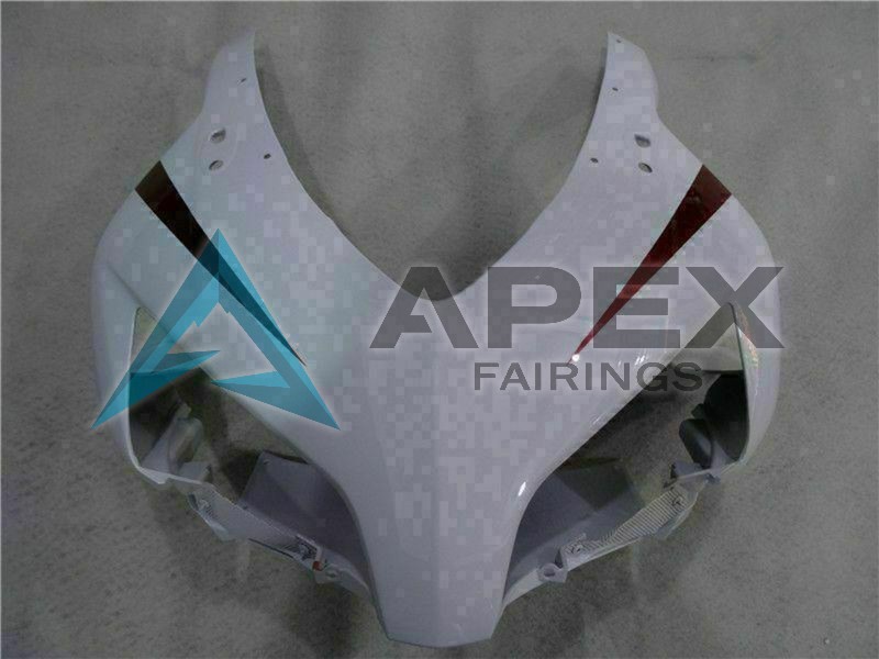 White Red Black - Honda CBR1000RR Fireblade SC57 (2004-2005) ABS Fairings | Apex Fairings — view 4