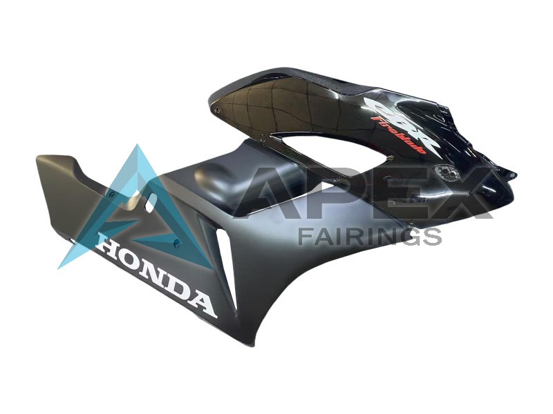 Glossy Black Matte Grey Red Fireblade - Honda CBR1000RR Fireblade SC57 (2004-2005) ABS Fairings | Apex Fairings — view 3