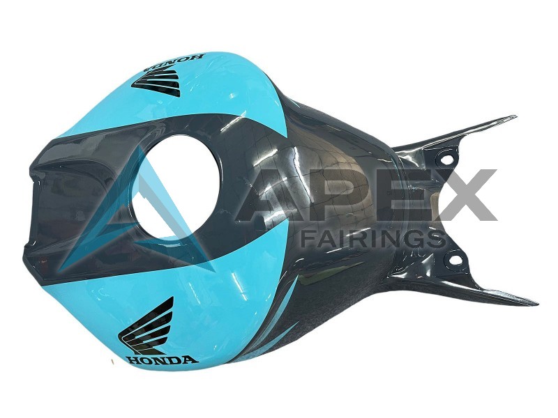 Light Blue Glossy Black - Honda CBR1000RR Fireblade SC57 (2004-2005) ABS Fairings | Apex Fairings — view 4
