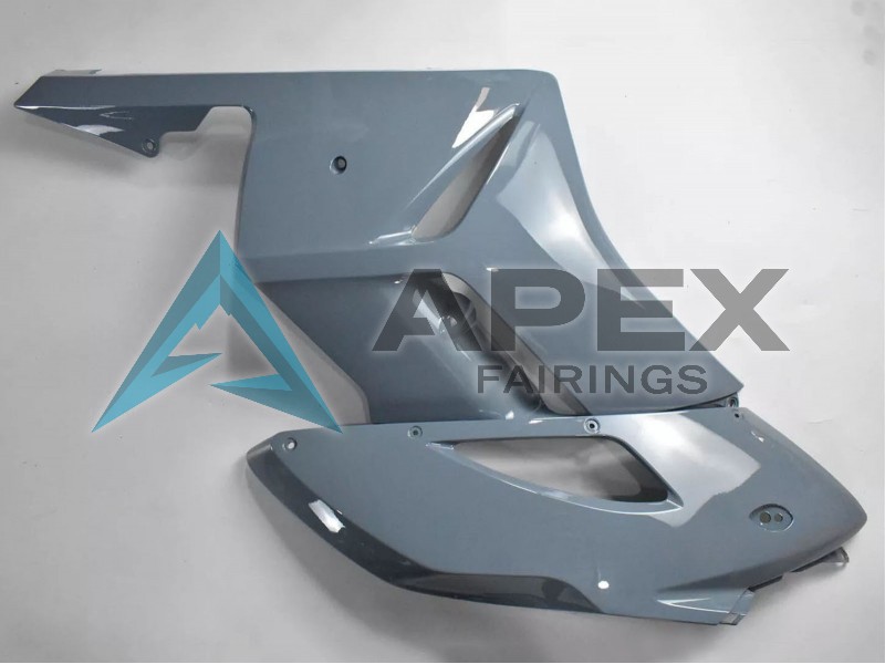Matte Grey Gold Repsol - Honda CBR1000RR Fireblade SC57 (2004-2005) ABS Fairings | Apex Fairings — view 3