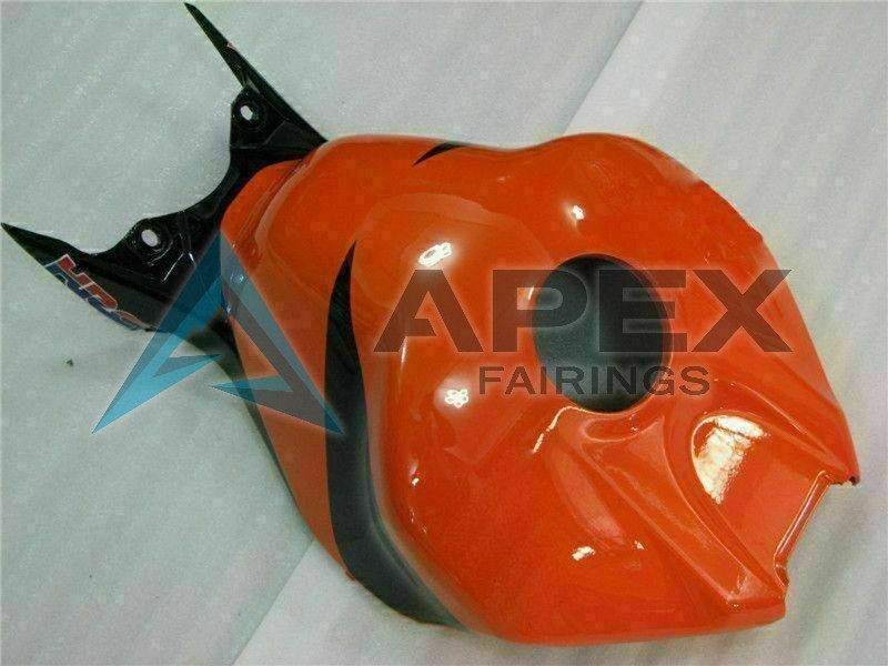 Orange Glossy Black - Honda CBR1000RR Fireblade SC57 (2004-2005) ABS Fairings | Apex Fairings — view 4