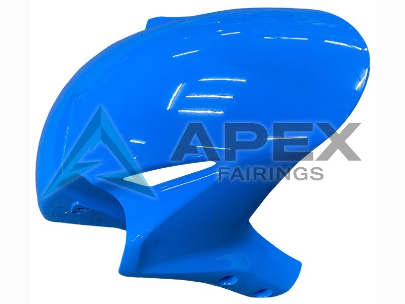 Blue Yellow Glossy Black - Honda CBR1000RR Fireblade SC57 (2004-2005) ABS Fairings | Apex Fairings — view 4