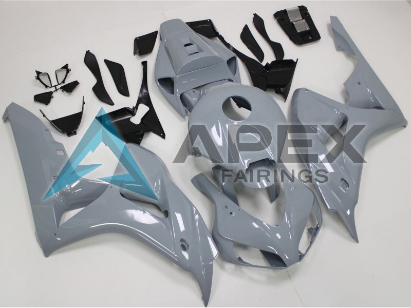 Nardo Grey - Honda CBR1000RR Fireblade SC57 II (2006-2007) ABS Fairings | Apex Fairings — view 2
