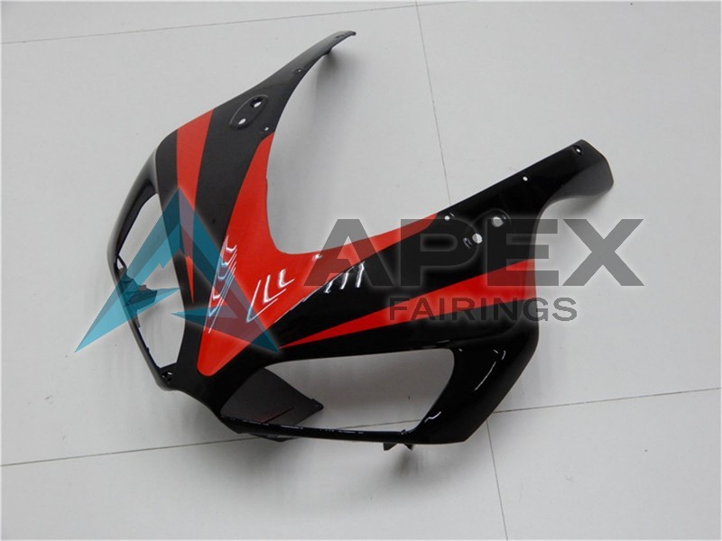 Red Glossy Black  - Honda CBR1000RR Fireblade SC57 II (2006-2007) ABS Fairings | Apex Fairings — view 4