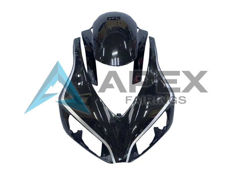 Silver Glossy Black Red Bull - Honda CBR1000RR Fireblade SC57 II (2006-2007) ABS Fairings | Apex Fairings — view 4