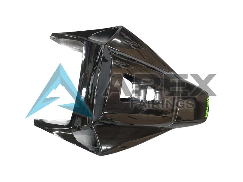 White Green Glossy Black - Honda CBR1000RR Fireblade SC57 II (2006-2007) ABS Fairings | Apex Fairings — view 4