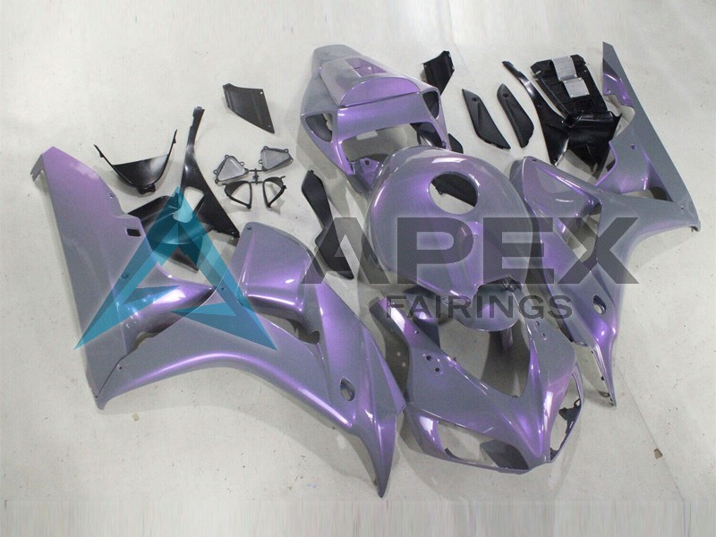 Chameleon Grey Dazz Pearl Purple - Honda CBR1000RR Fireblade SC57 II (2006-2007) ABS Fairings | Apex Fairings — view 2