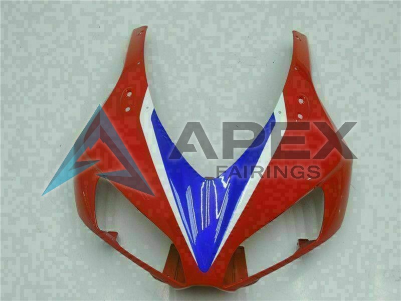 White Red Blue HRC - Honda CBR1000RR Fireblade SC57 II (2006-2007) ABS Fairings | Apex Fairings — view 4