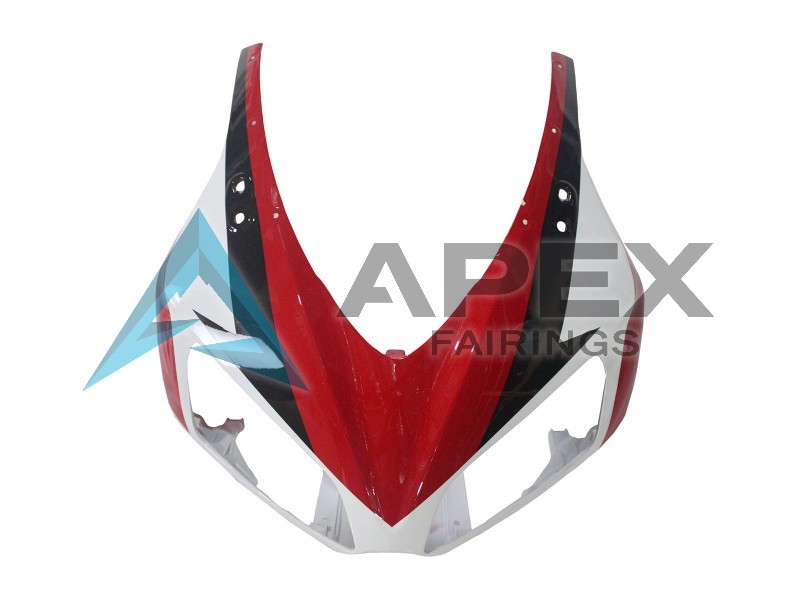White Red Glossy Black - Honda CBR1000RR Fireblade SC57 II (2006-2007) ABS Fairings | Apex Fairings — view 4