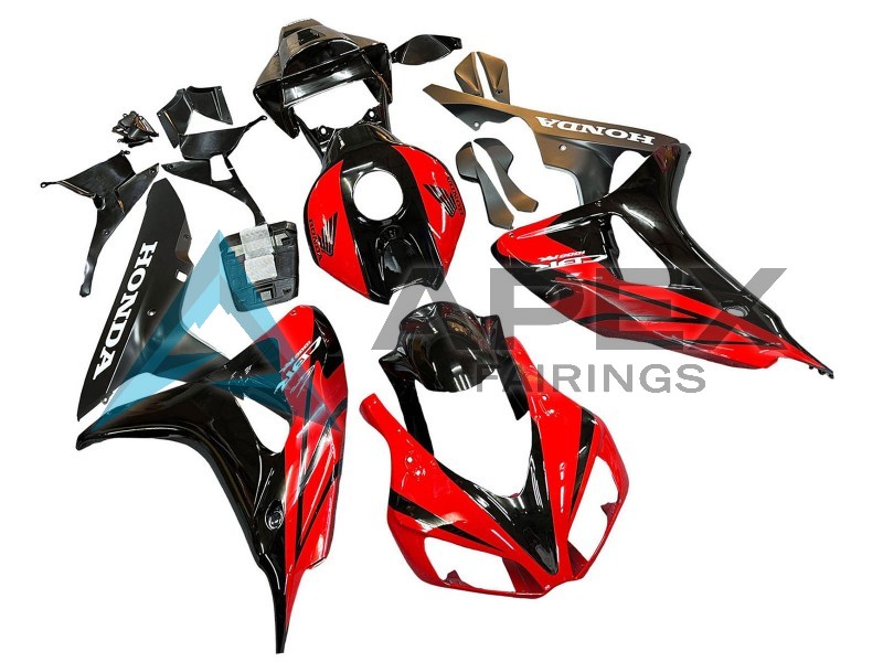 Blue Glossy Black - Honda CBR1000RR Fireblade SC57 II (2006-2007) ABS Fairings | Apex Fairings — view 2