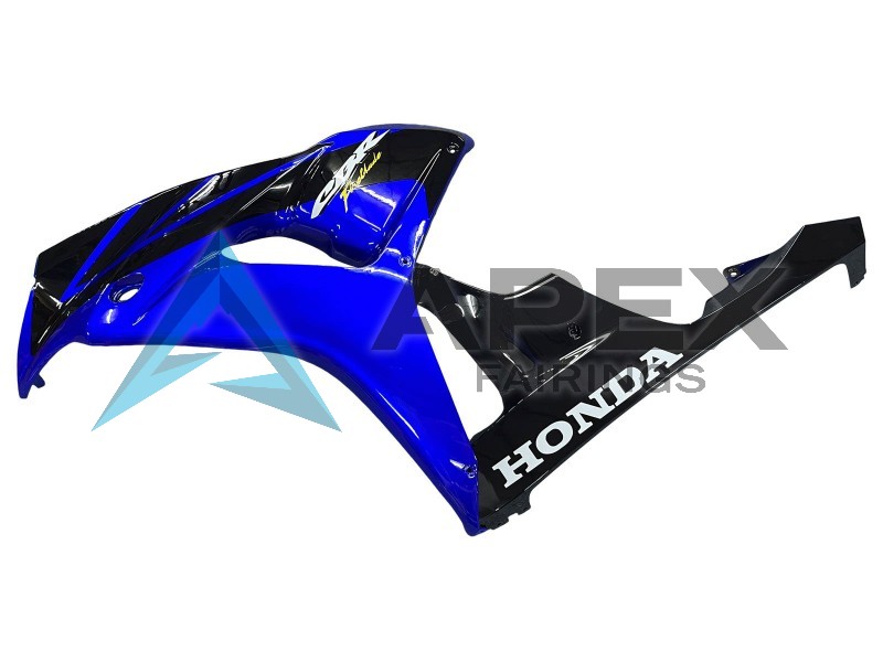 Blue Glossy Black - Honda CBR1000RR Fireblade SC57 II (2006-2007) ABS Fairings | Apex Fairings — view 4