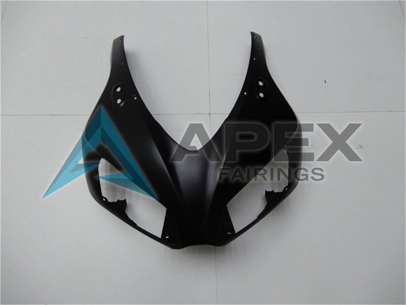 Matte Black - Honda CBR1000RR Fireblade SC57 II (2006-2007) ABS Fairings | Apex Fairings — view 2