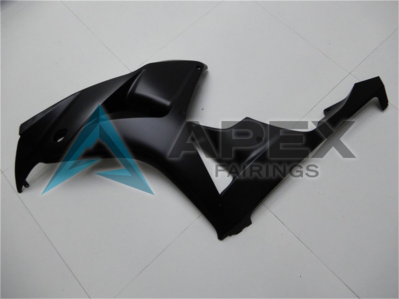 Matte Black - Honda CBR1000RR Fireblade SC57 II (2006-2007) ABS Fairings | Apex Fairings — view 4