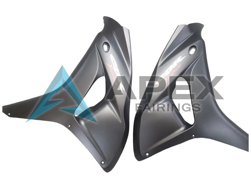 Matte Black - Honda CBR1000RR Fireblade SC57 II (2006-2007) ABS Fairings | Apex Fairings — view 4