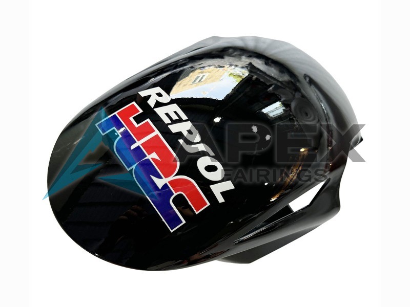 Orange White Red Glossy Black Repsol HRC - Honda CBR1000RR Fireblade SC59 (2008-2011) ABS Fairings | Apex Fairings — view 3