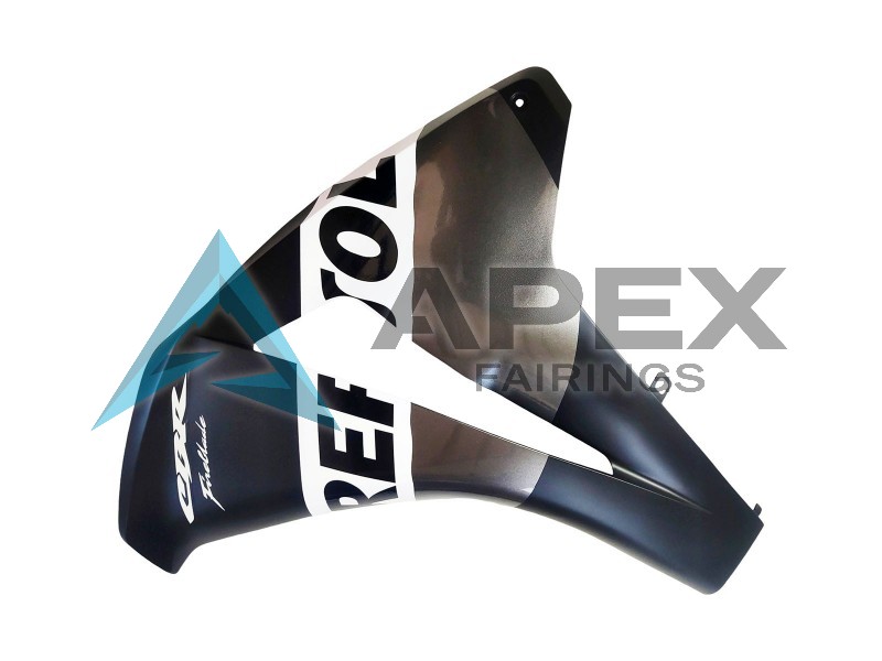Silver Matte Black Repsol - Honda CBR1000RR Fireblade SC59 (2008-2011) ABS Fairings | Apex Fairings — view 4