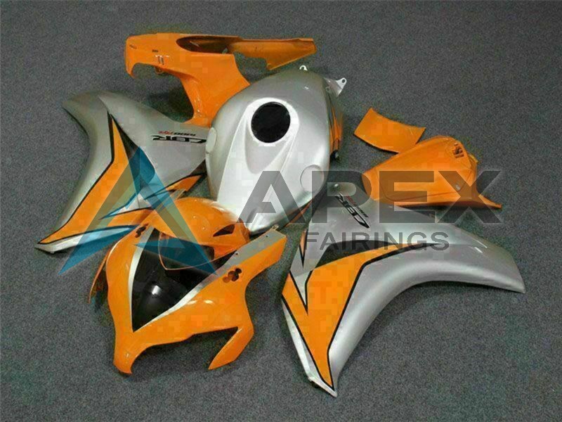Silver Orange - Honda CBR1000RR Fireblade SC59 (2008-2011) ABS Fairings | Apex Fairings — view 2