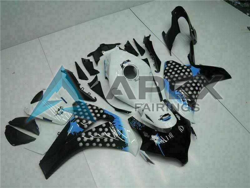 White Blue Glossy Black - Honda CBR1000RR Fireblade SC59 (2008-2011) ABS Fairings | Apex Fairings — view 3