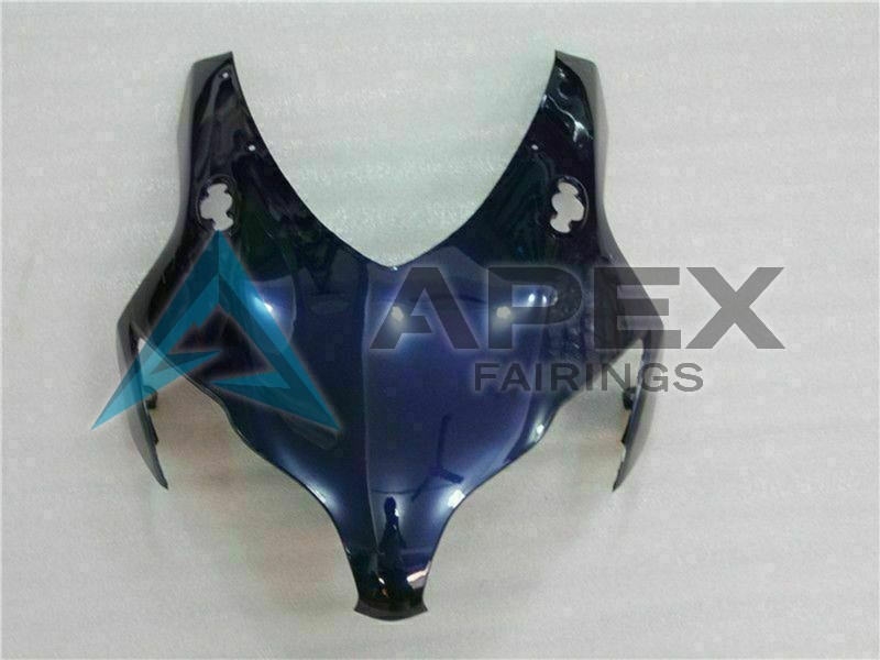 Dark Blue Glossy Black - Honda CBR1000RR Fireblade SC59 (2008-2011) ABS Fairings | Apex Fairings — view 2