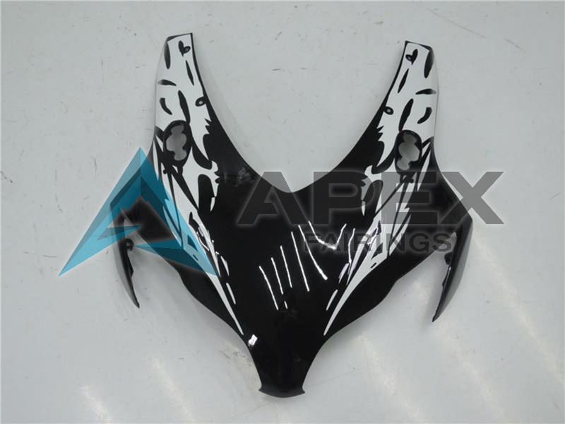 White Glossy Black - Honda CBR1000RR Fireblade SC59 (2008-2011) ABS Fairings | Apex Fairings — view 4