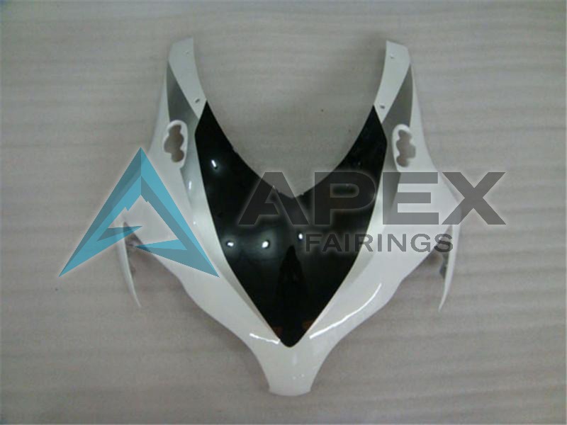 White Glossy Black  - Honda CBR1000RR Fireblade SC59 (2008-2011) ABS Fairings | Apex Fairings — view 4